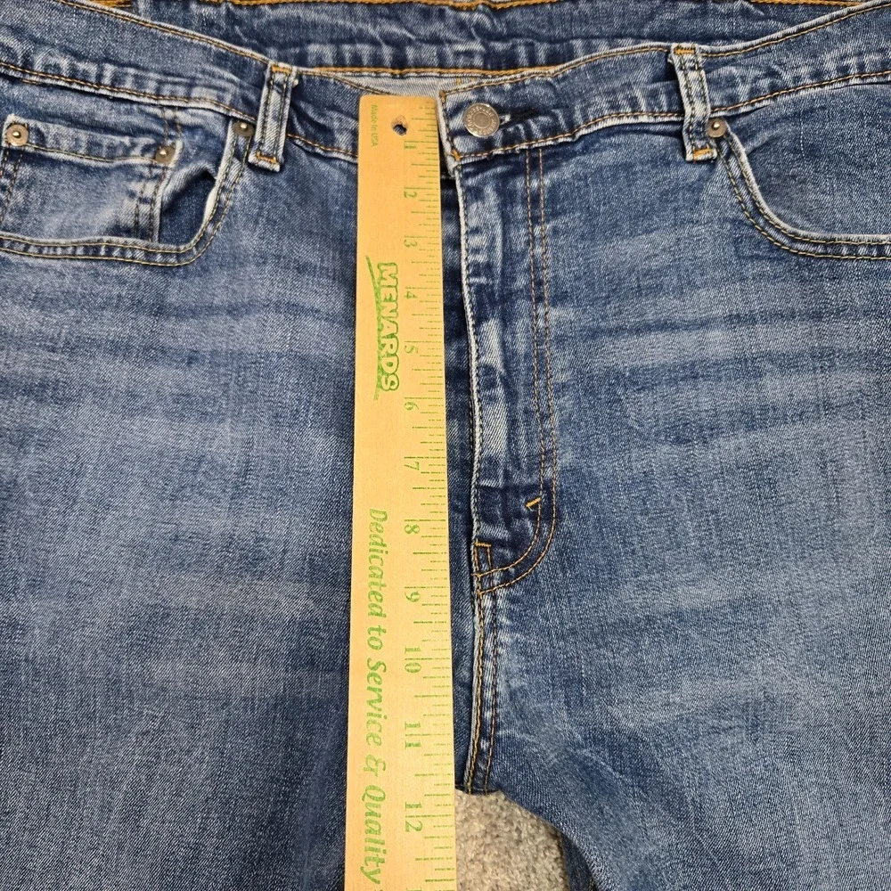 Levi's 569 jeans Men's 38x30 Blue Denim Loose Straight‎ relax Fit stretch